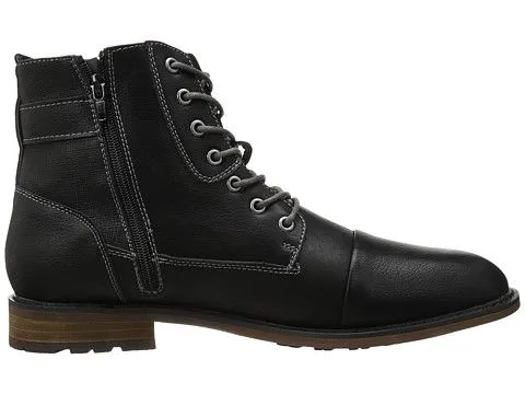 Handmade Black Leather Boots for Men - Premium Calfskin Ankle Boots