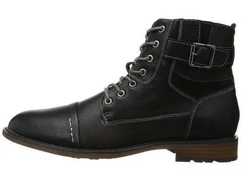 Handmade Black Leather Boots for Men - Premium Calfskin Ankle Boots