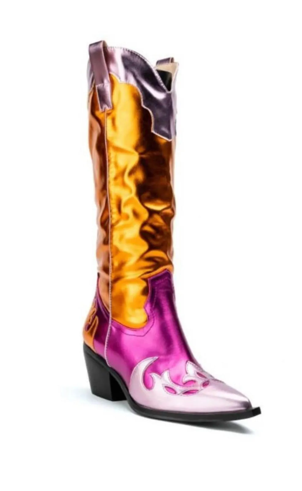 Hendrix Metallic Western Boots