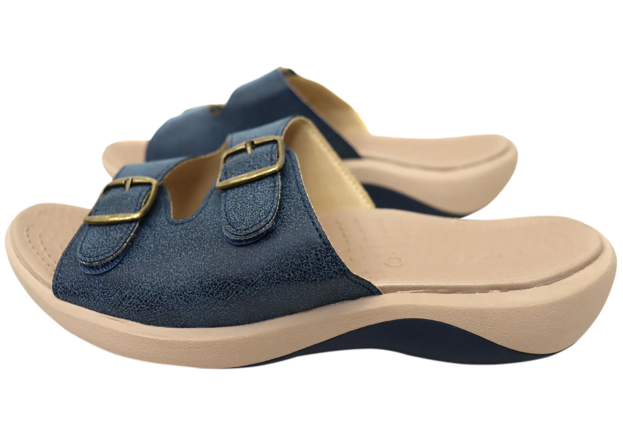 Homyped Womens Niche Comfortable Supportive Slides Sandals