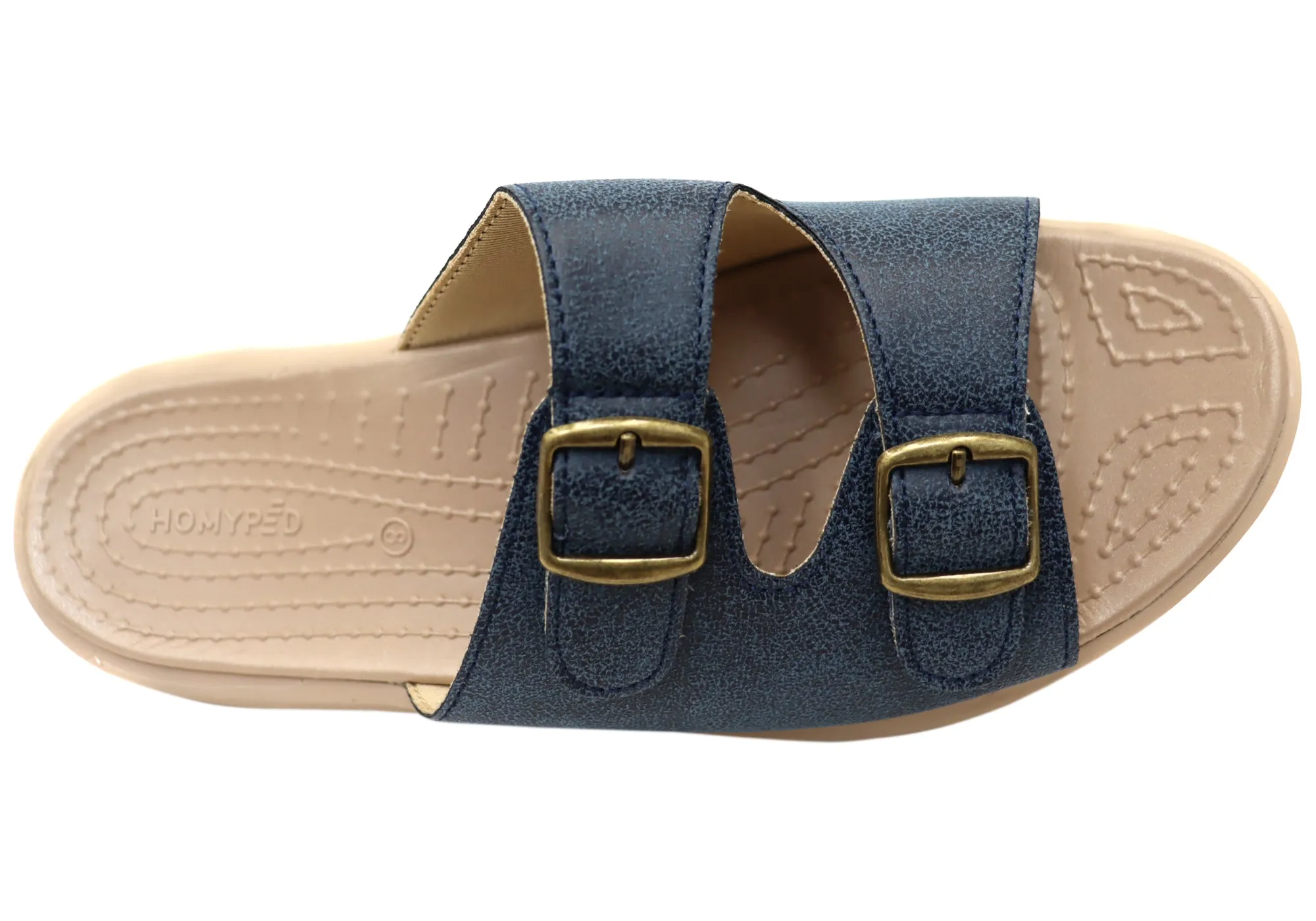 Homyped Womens Niche Comfortable Supportive Slides Sandals