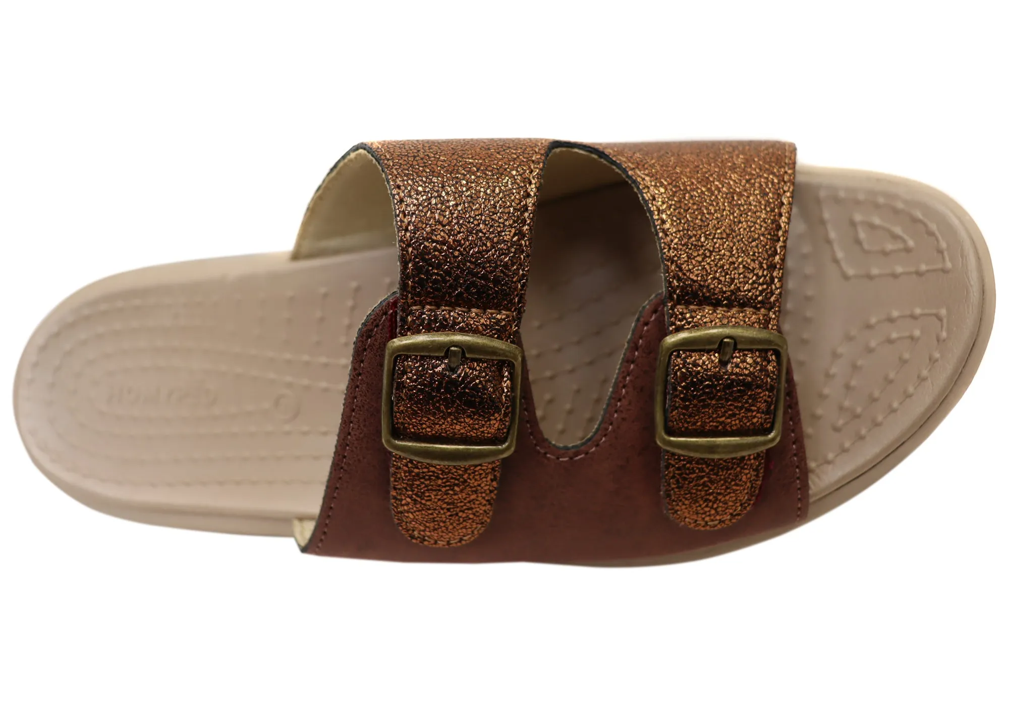 Homyped Womens Niche Comfortable Supportive Slides Sandals