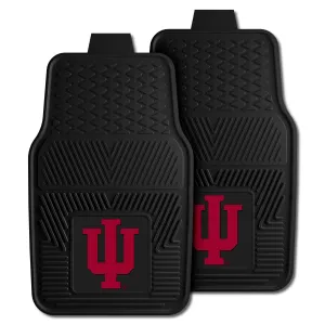 Indiana University 2-pc Vinyl Car Mat Set