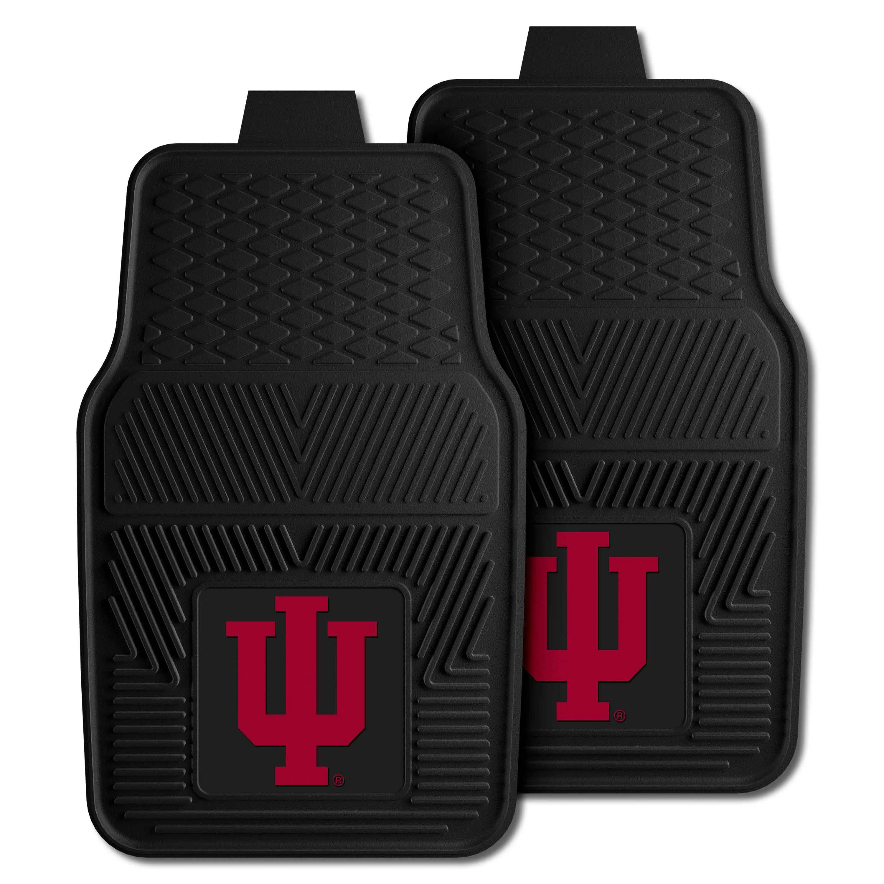 Indiana University 2-pc Vinyl Car Mat Set