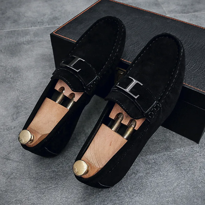 INSTOCK- Casual Loafers Business Trendy Soft Sole Driving Shoes