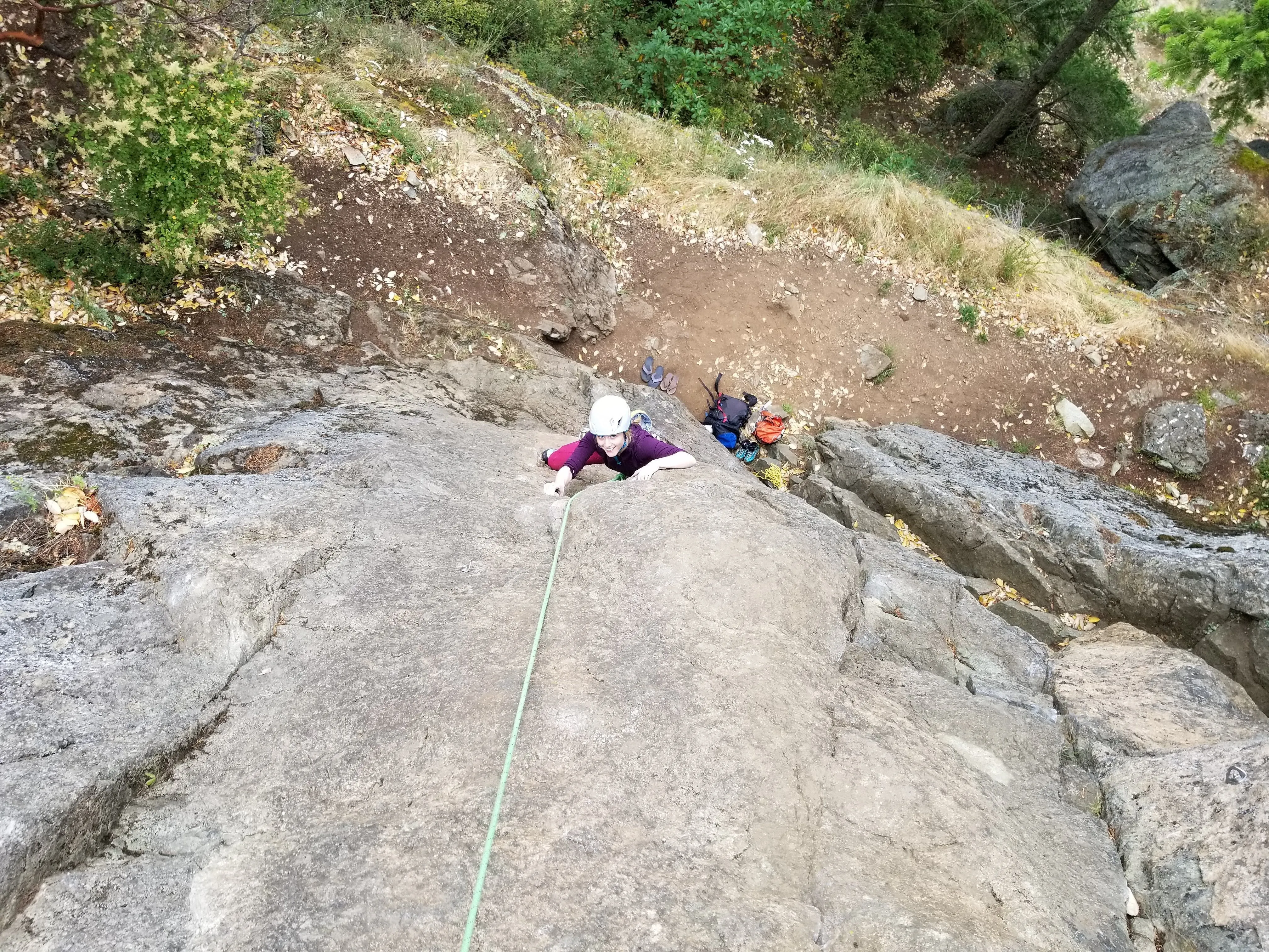 Intro to Outdoor Rock Climbing in Tahoe