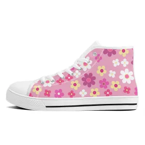 Kasumi Mist Pink High-Top Shoes
