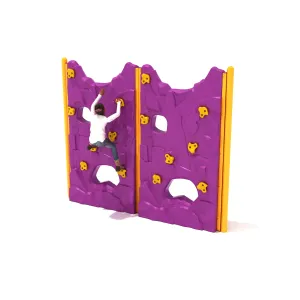 Kid's Gym Double Parallel Rock Climbing Wall