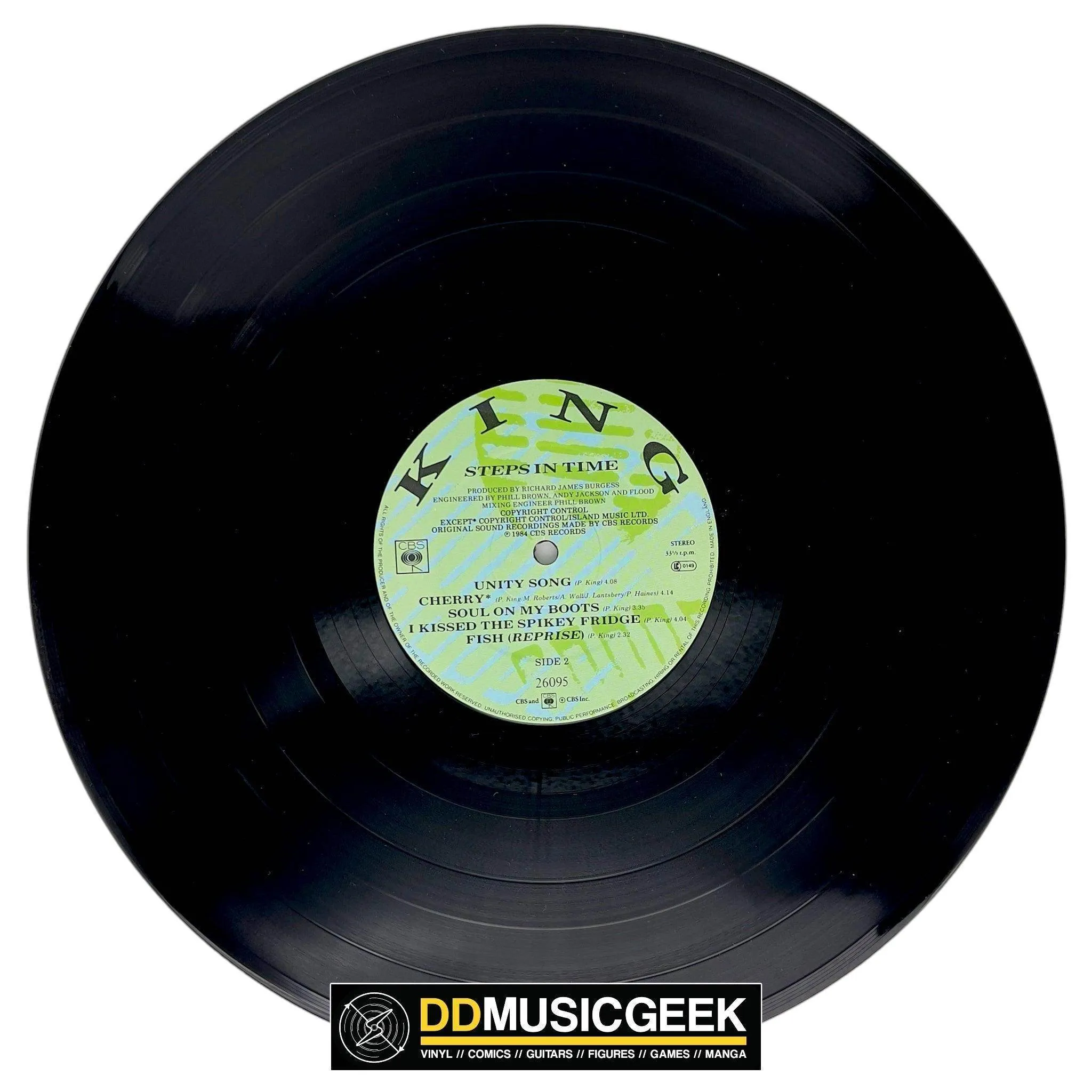 King: Steps In Time (LP, Album)