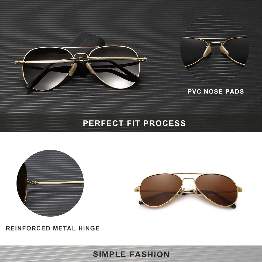 KINGSEVEN Pilot Alloy Sunglasses
