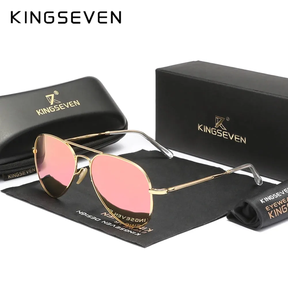 KINGSEVEN Pilot Alloy Sunglasses