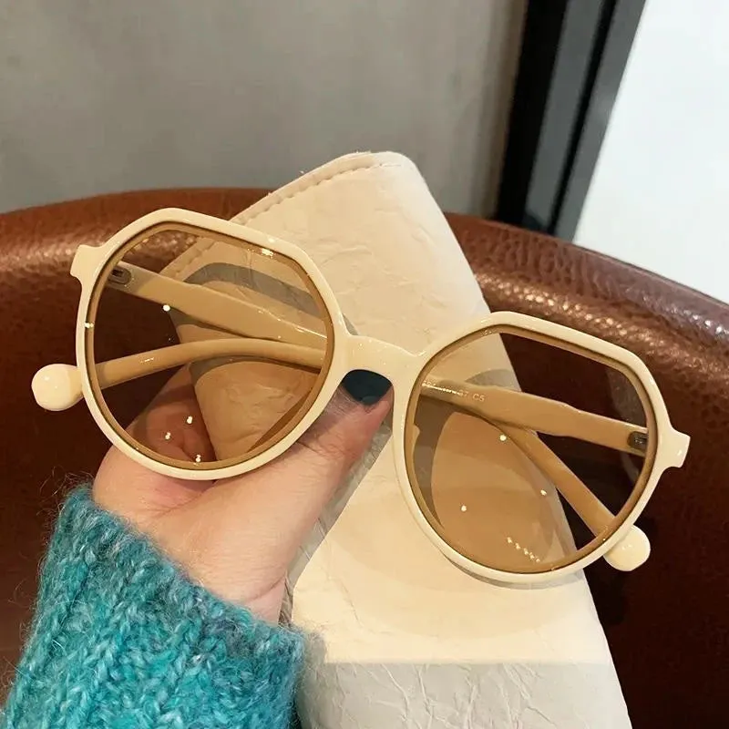 KLASSNUM Women Square Frame Fashion Sunglasses