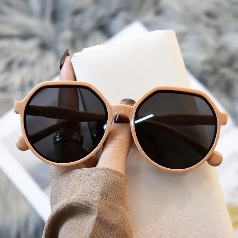 KLASSNUM Women Square Frame Fashion Sunglasses
