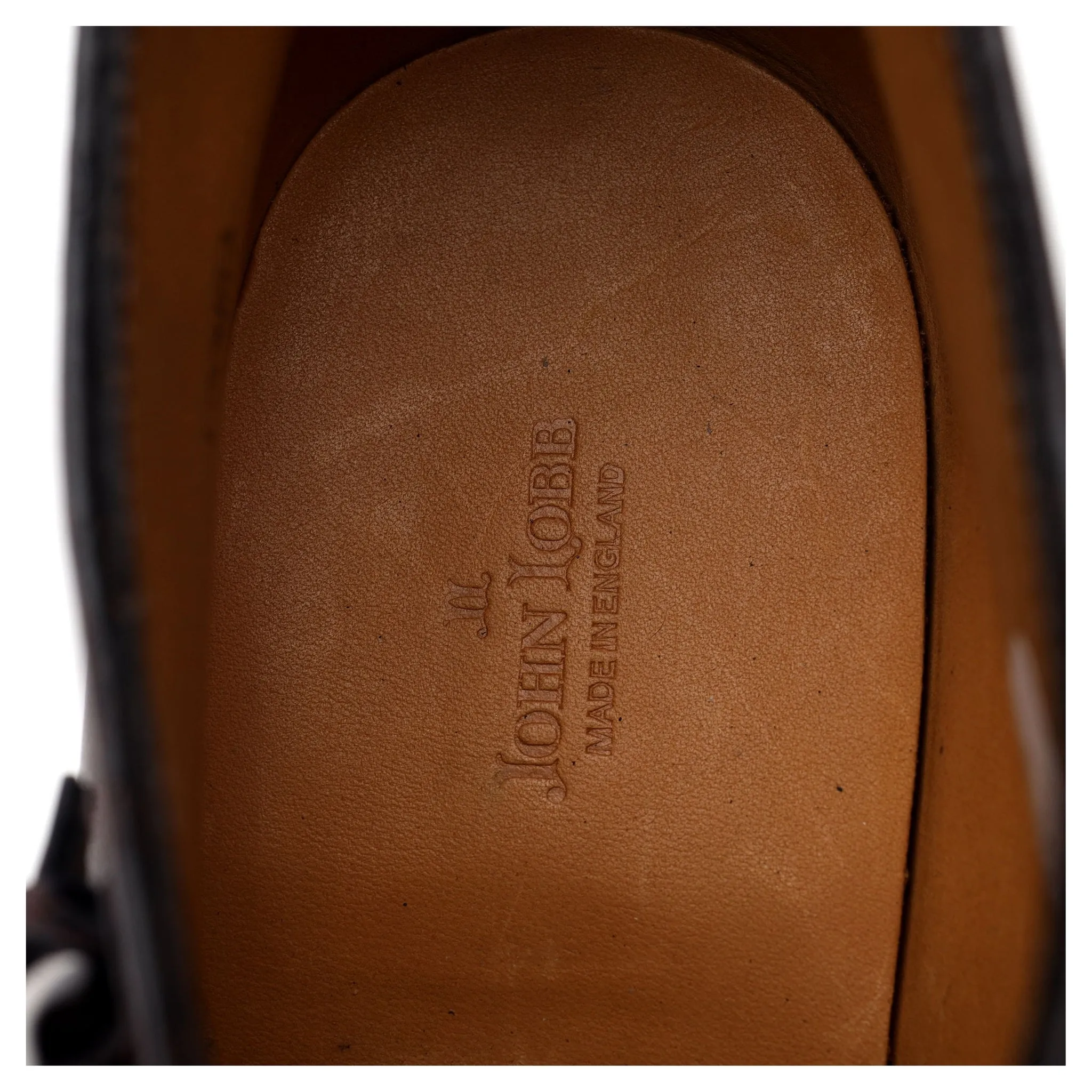 'Lant' Burgundy Museum Leather Monk Strap Boots UK 7 E