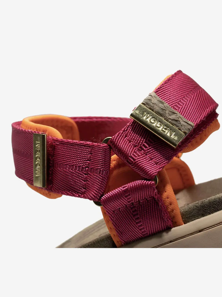 Line Sandals - Fuchsia