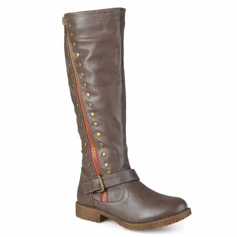 Low Heels Cowboy Boots Women Retro Boots Cowgirl Boots For Ladies