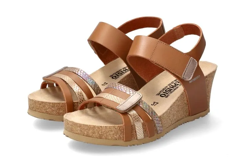 'Lucia' women's sandal - Brown