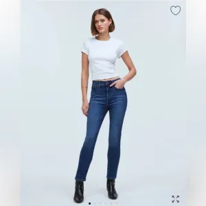 Madewell Stovepipe‎ High Rise Slim Straight Jeans in Pendleton Wash Sz 26 NN541