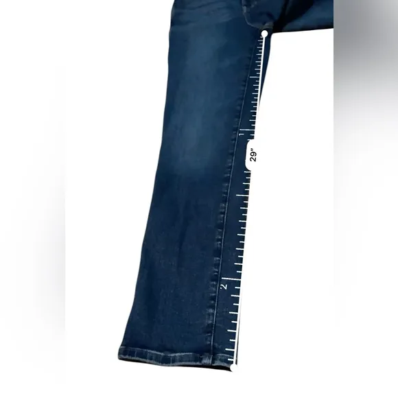 Madewell Stovepipe‎ High Rise Slim Straight Jeans in Pendleton Wash Sz 26 NN541