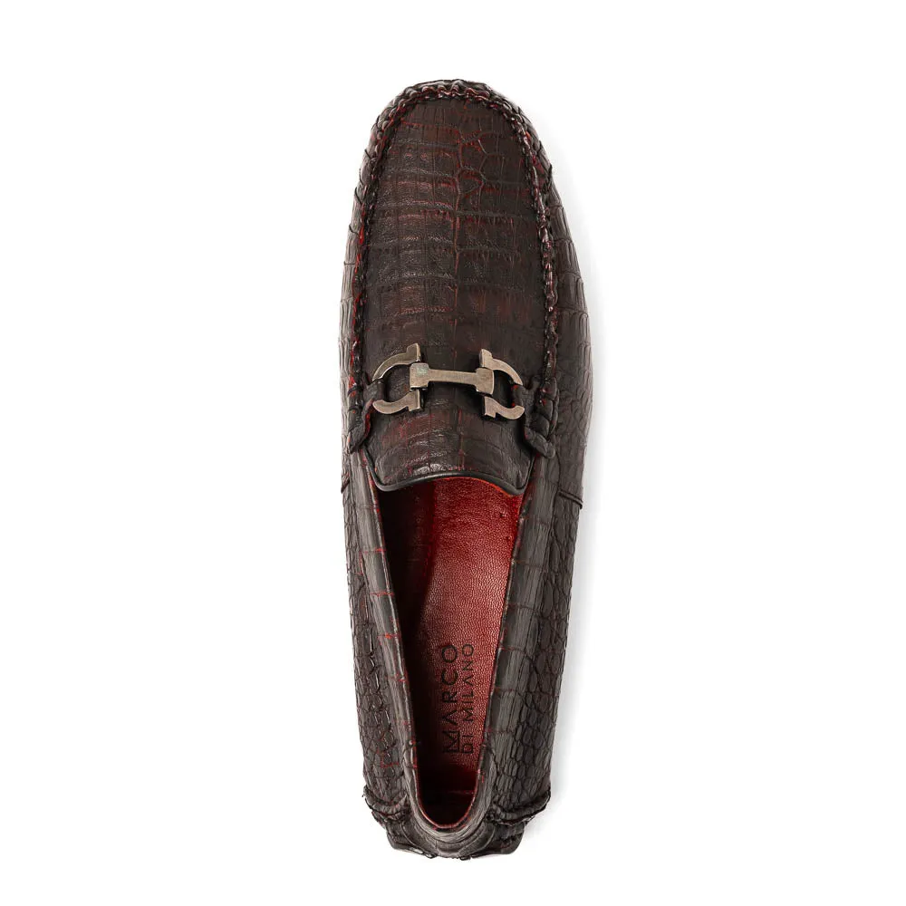 Marco Di Milano Parma Black Cherry Caiman Belly Bit Drivers