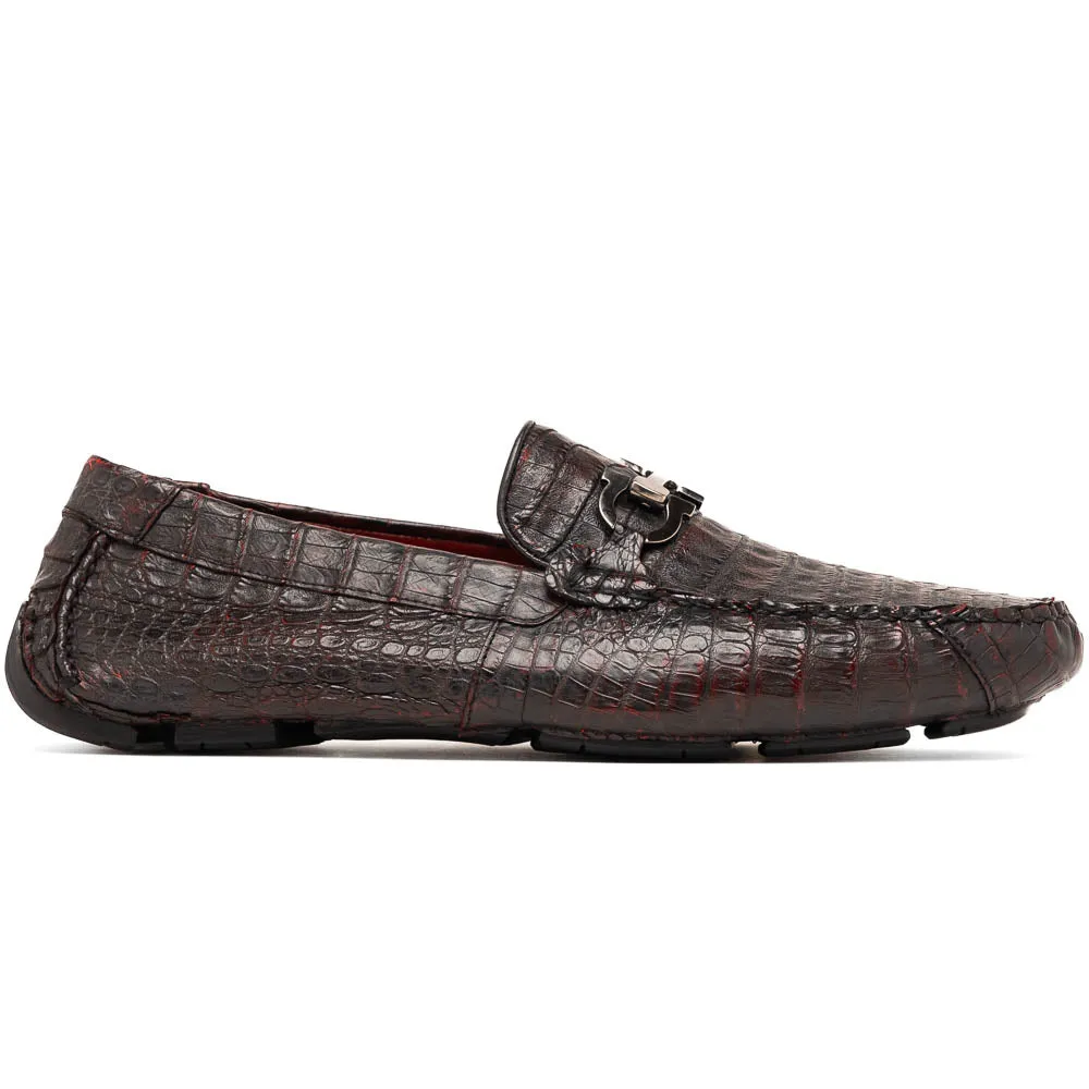 Marco Di Milano Parma Black Cherry Caiman Belly Bit Drivers