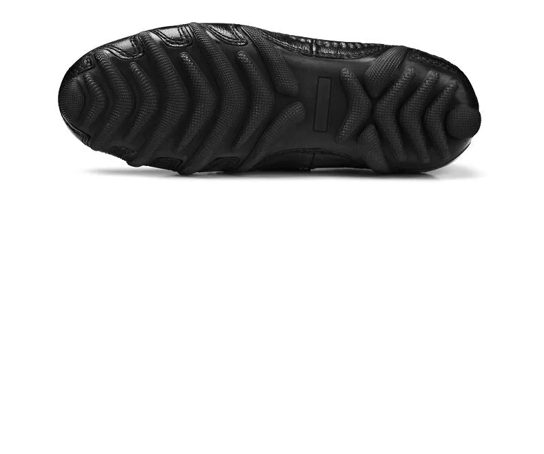 Men Crocodile Buckle Sneakers Soft