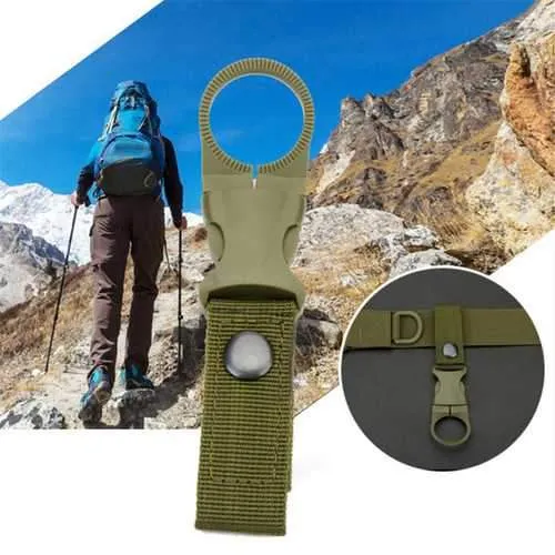 Men Pouch Key Chain Nylon Belt Hanger Keychain