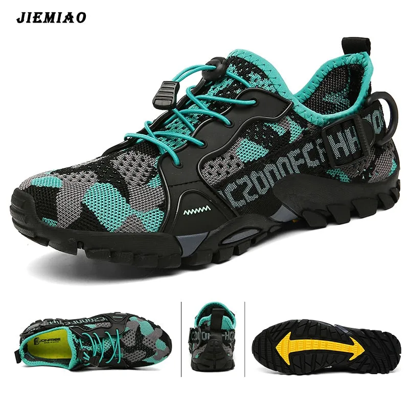 Men Women Trekking Hiking Shoes Summer Mesh