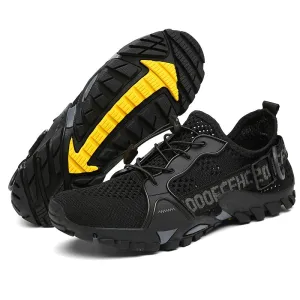 Men Women Trekking Hiking Shoes Summer Mesh