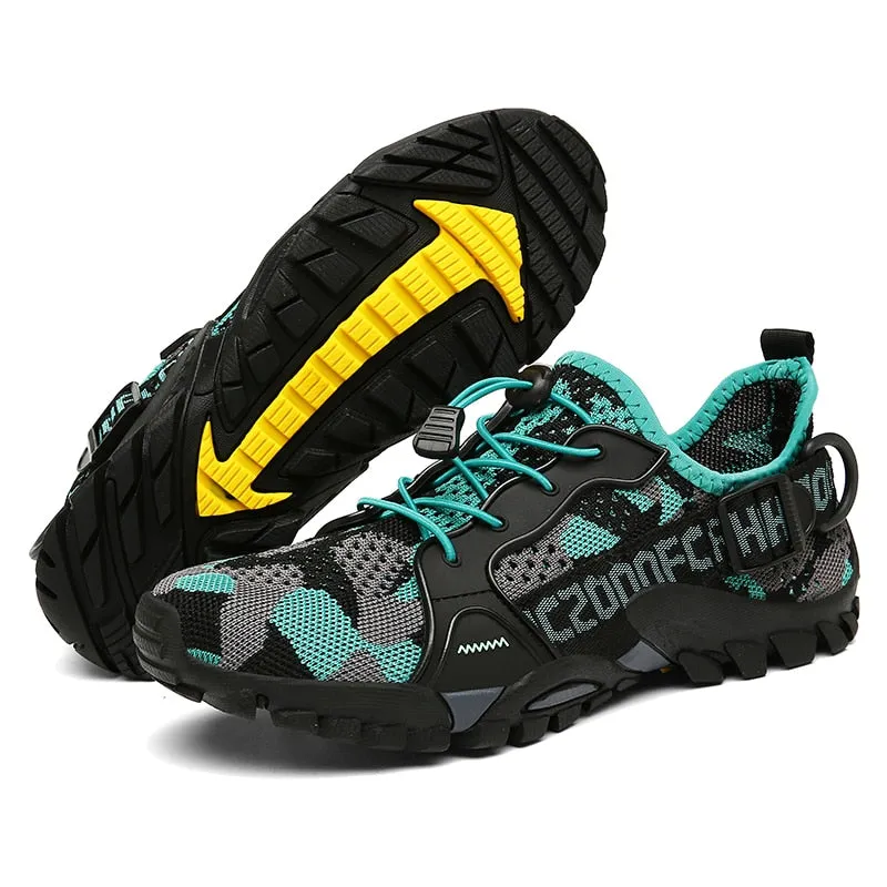 Men Women Trekking Hiking Shoes Summer Mesh