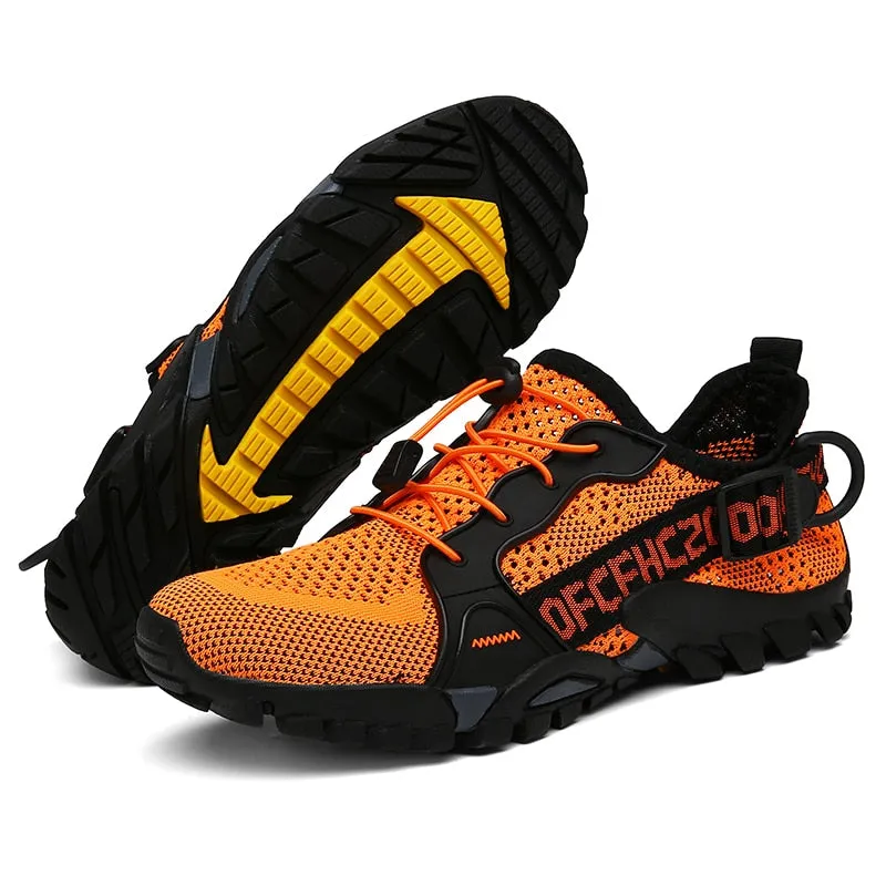 Men Women Trekking Hiking Shoes Summer Mesh