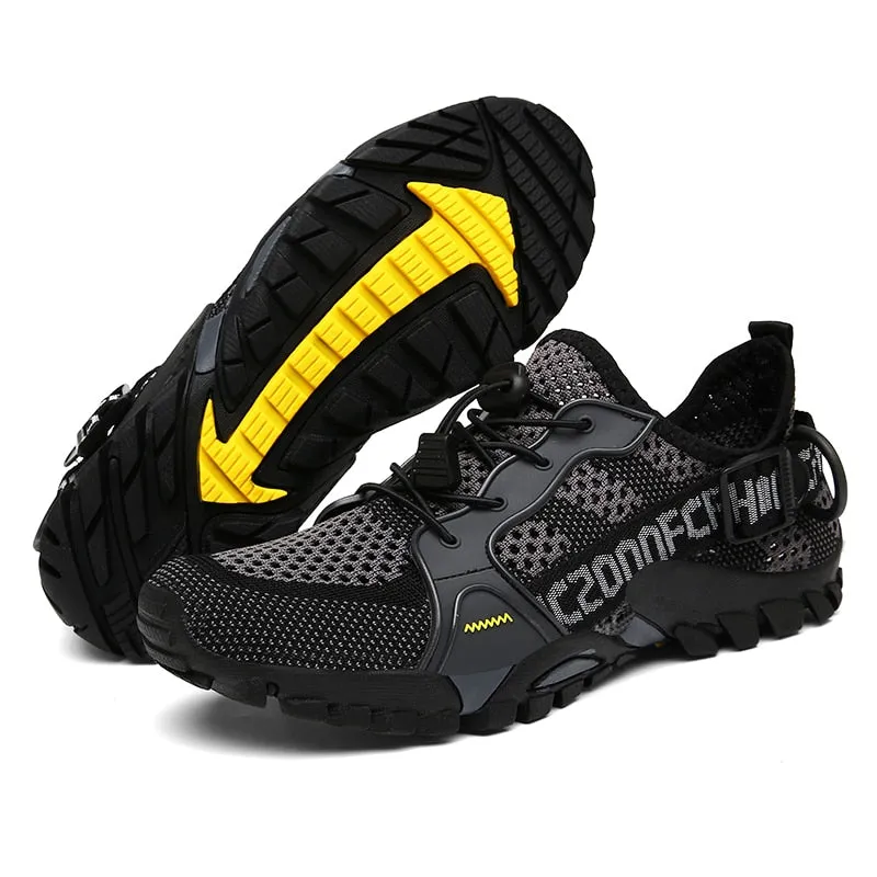 Men Women Trekking Hiking Shoes Summer Mesh