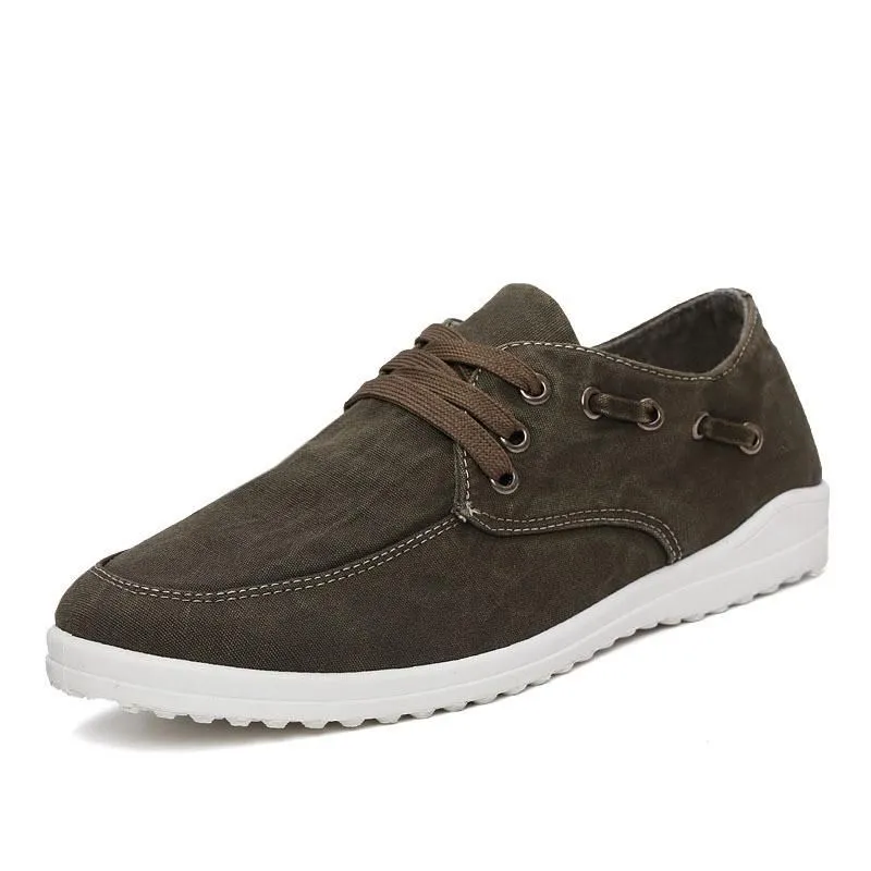 Men's Clean Cut Canvas Shoe