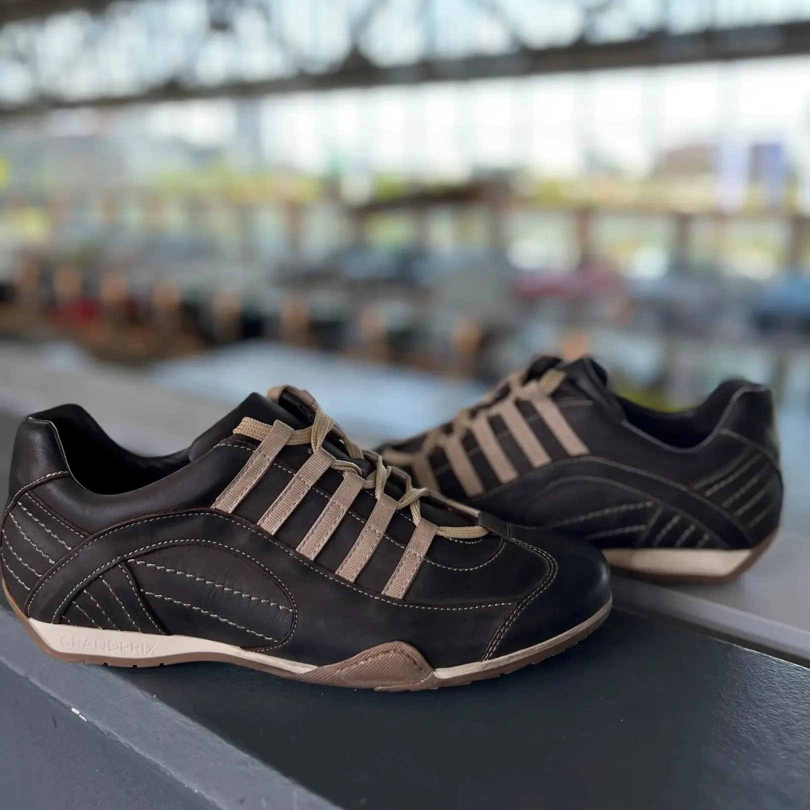 Men's GrandPrix Sneaker in Vantage Espresso (Deepest Brown)