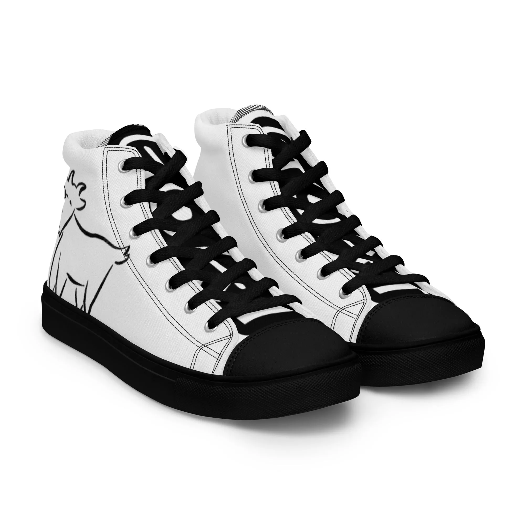 Men’s high top canvas shoes- Stylish & Comfortable