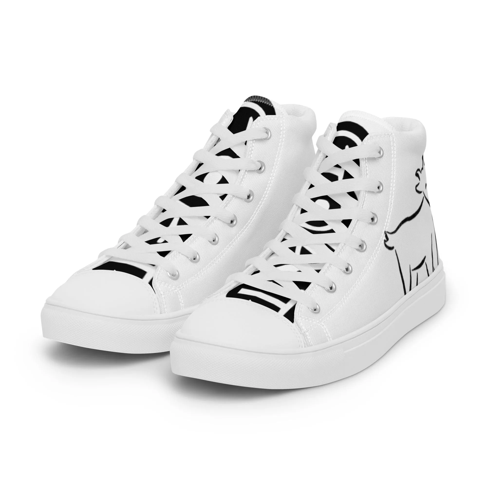 Men’s high top canvas shoes- Stylish & Comfortable