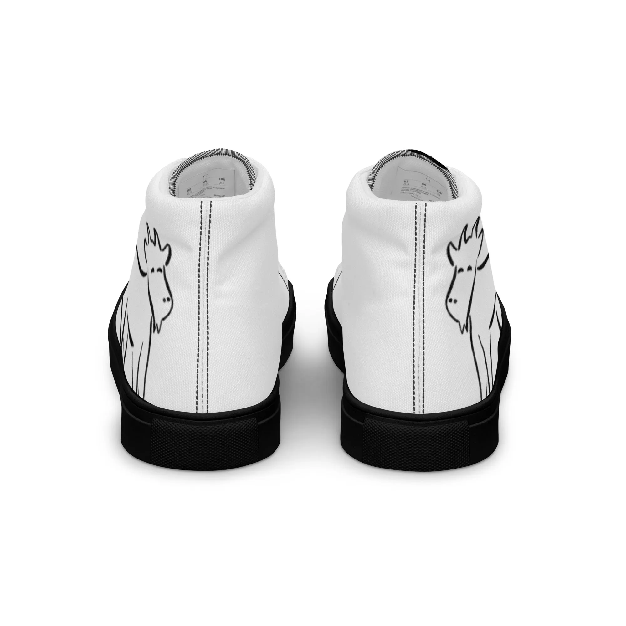 Men’s high top canvas shoes- Stylish & Comfortable