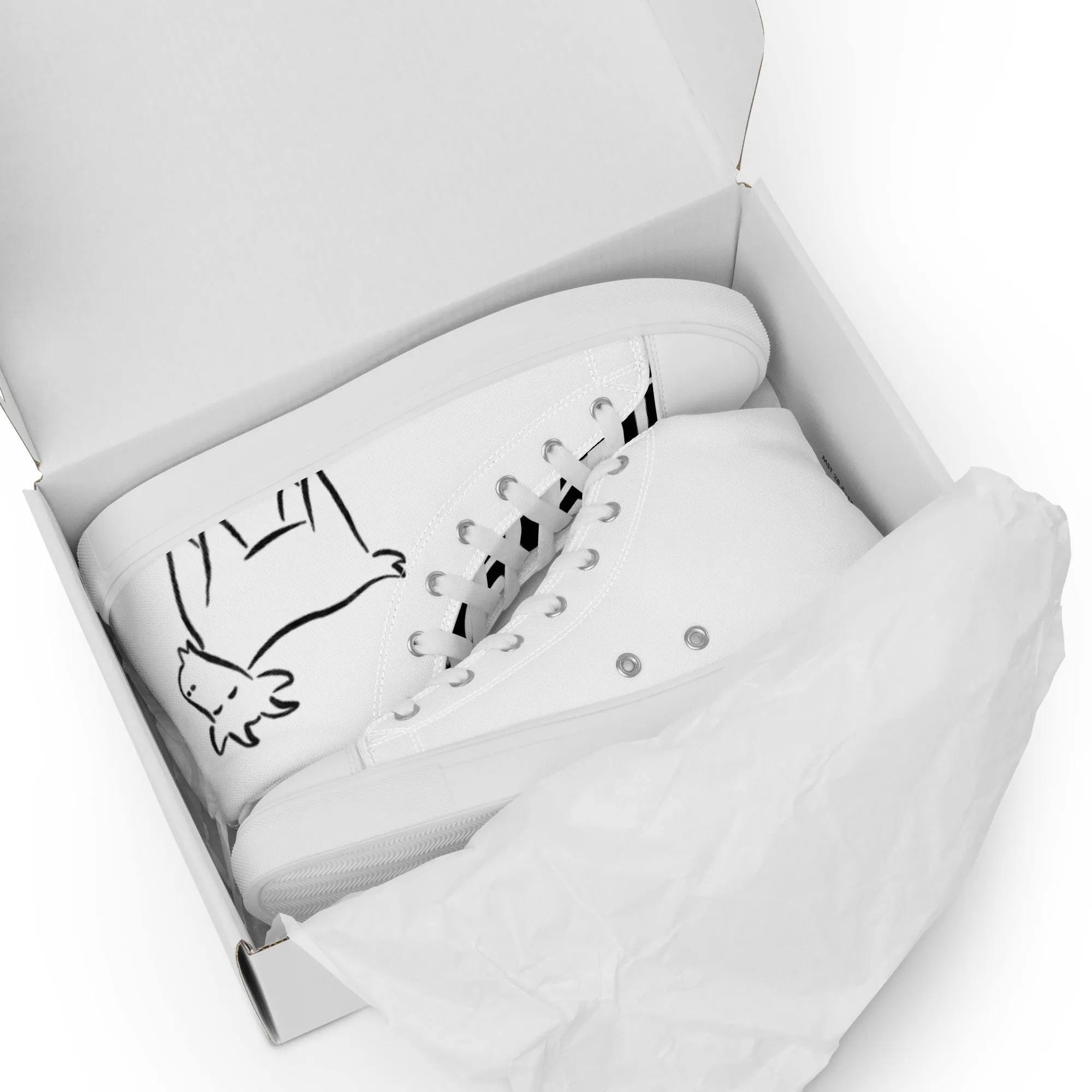Men’s high top canvas shoes- Stylish & Comfortable