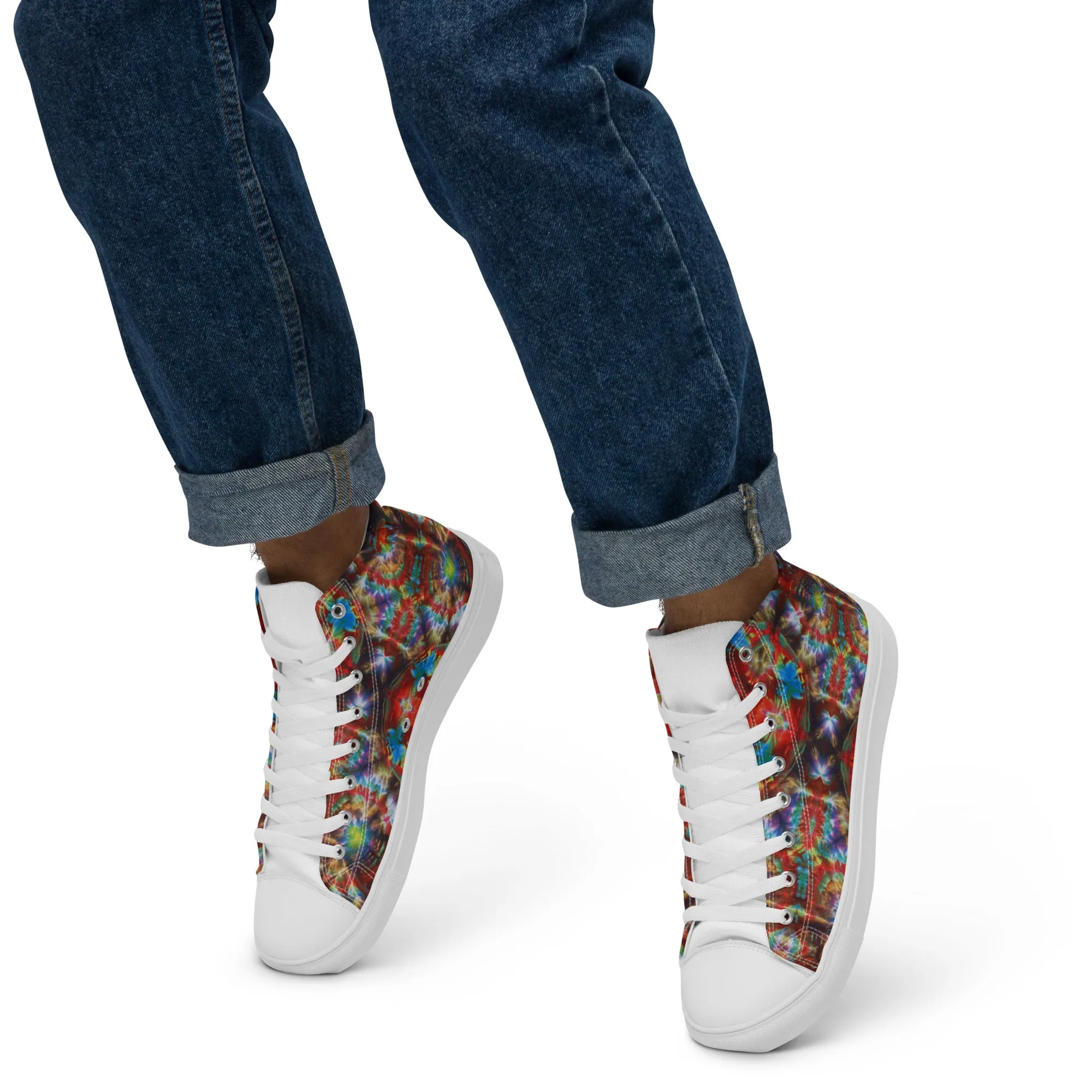 Men’s High Top Canvas Shoes