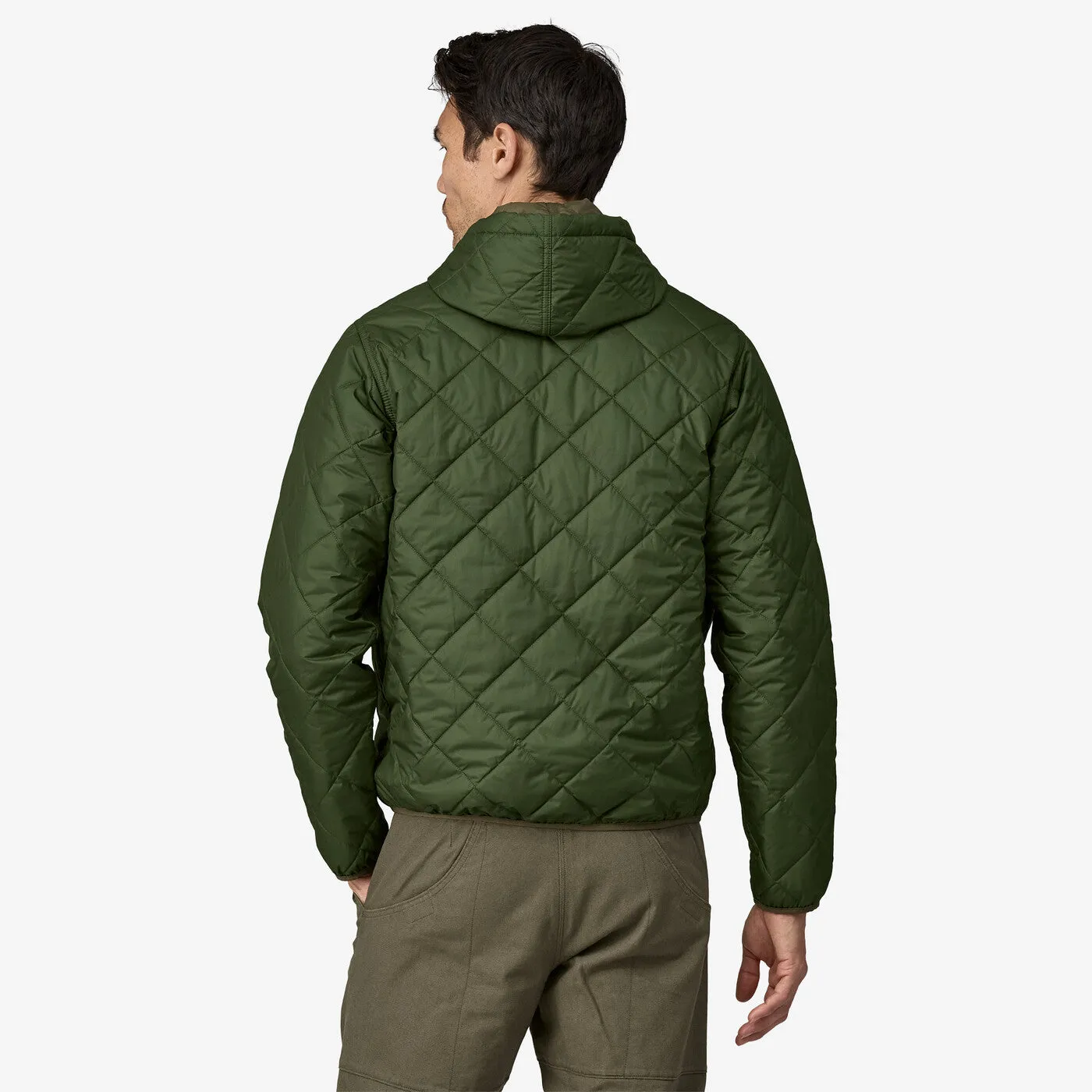 Men's Patagonia | Diamond Quilted Bomber Hoody | Torrey Pine Green