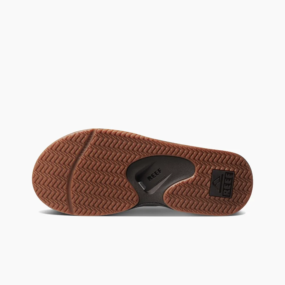 Men'S Reef Leather Fanning Sandal