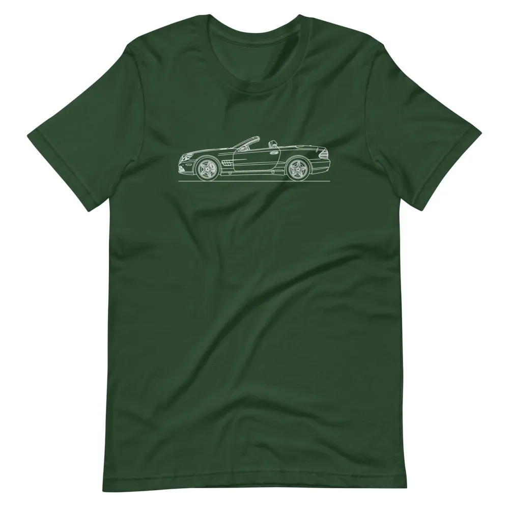 Mercedes-Benz SL 550 R230 Facelift Silhouette T-shirt