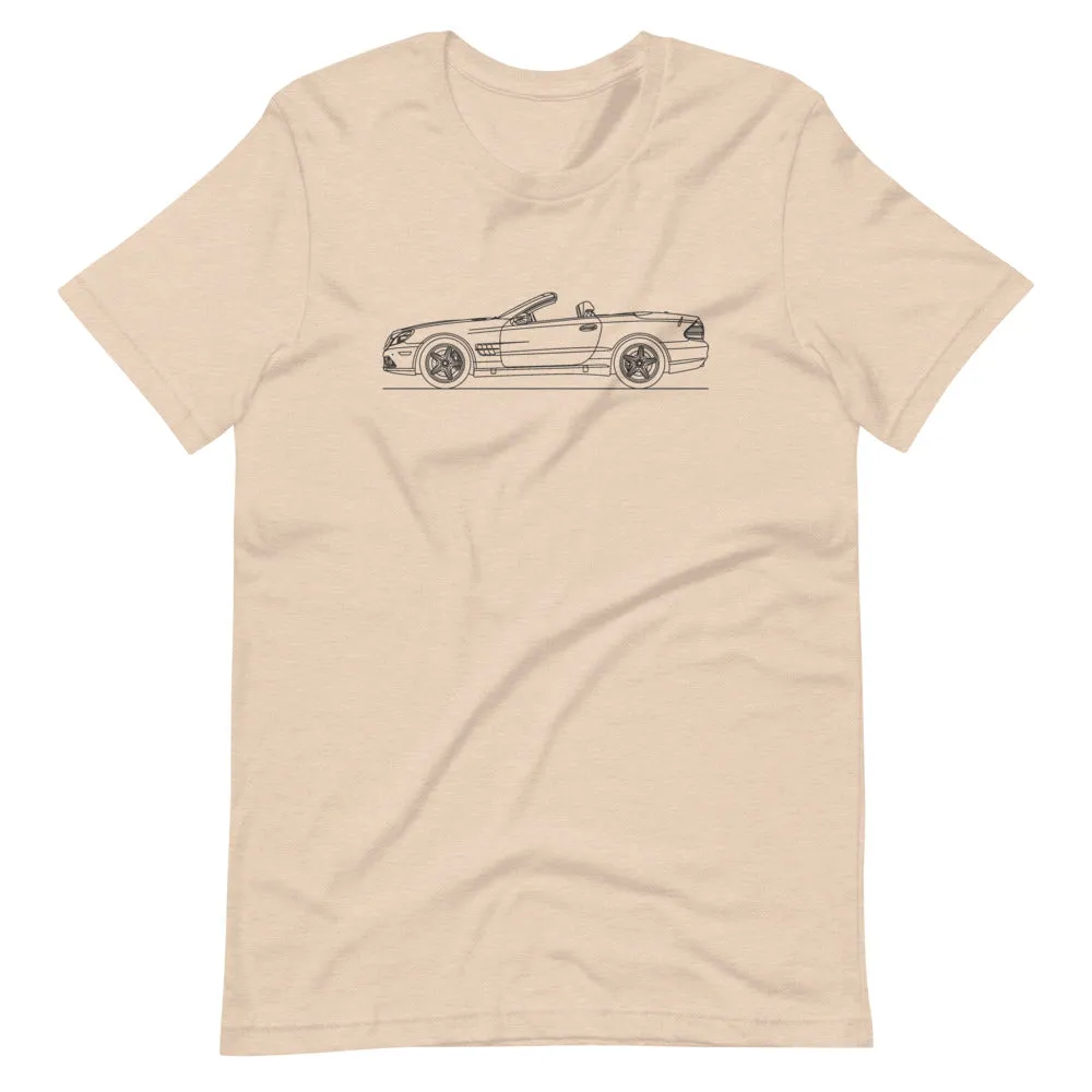 Mercedes-Benz SL 550 R230 Facelift Silhouette T-shirt