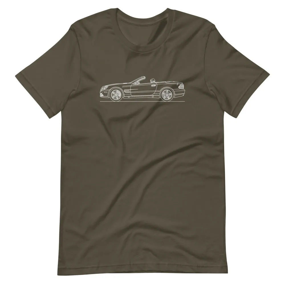 Mercedes-Benz SL 550 R230 Facelift Silhouette T-shirt