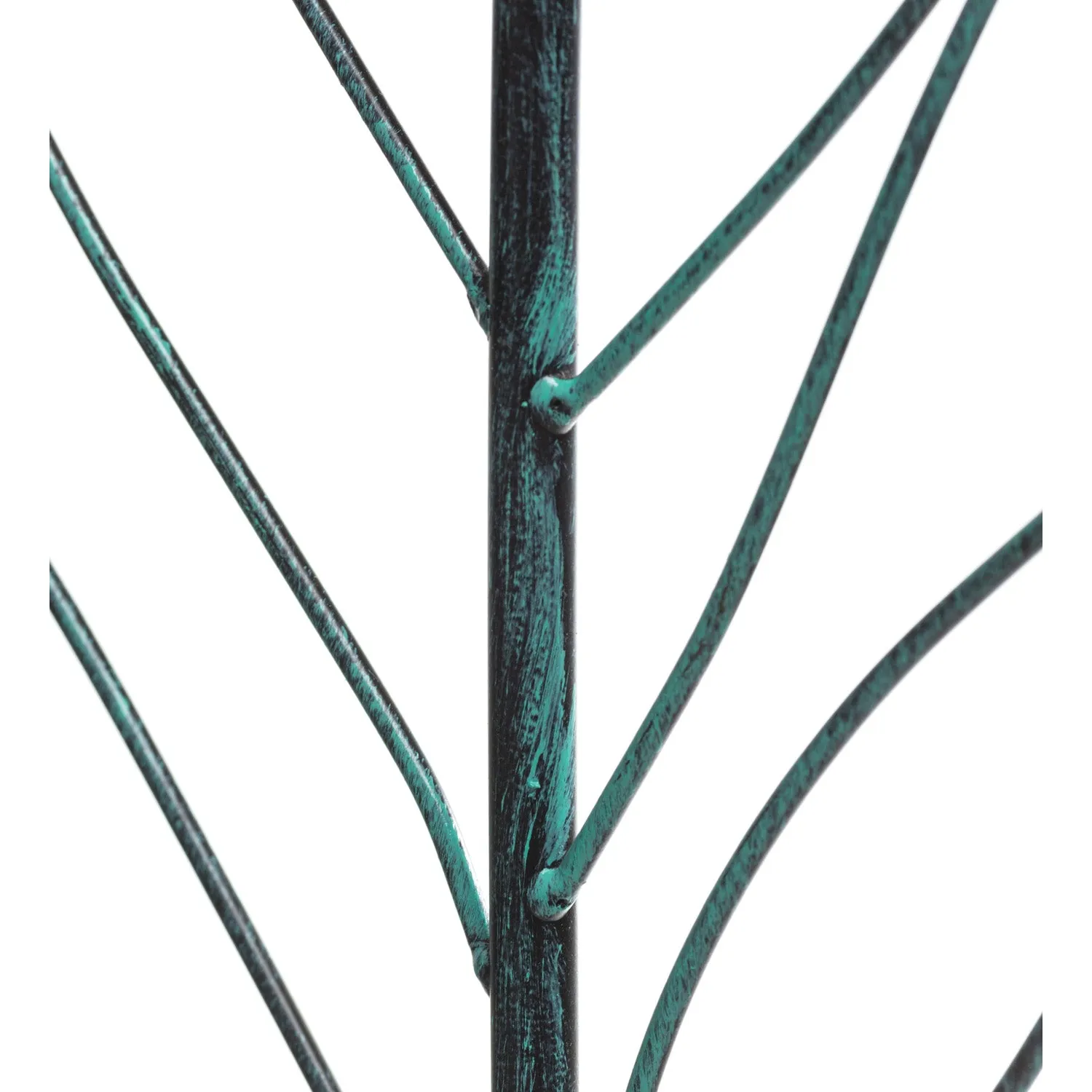 Metal Leaf Shaped Garden Trellis,54686