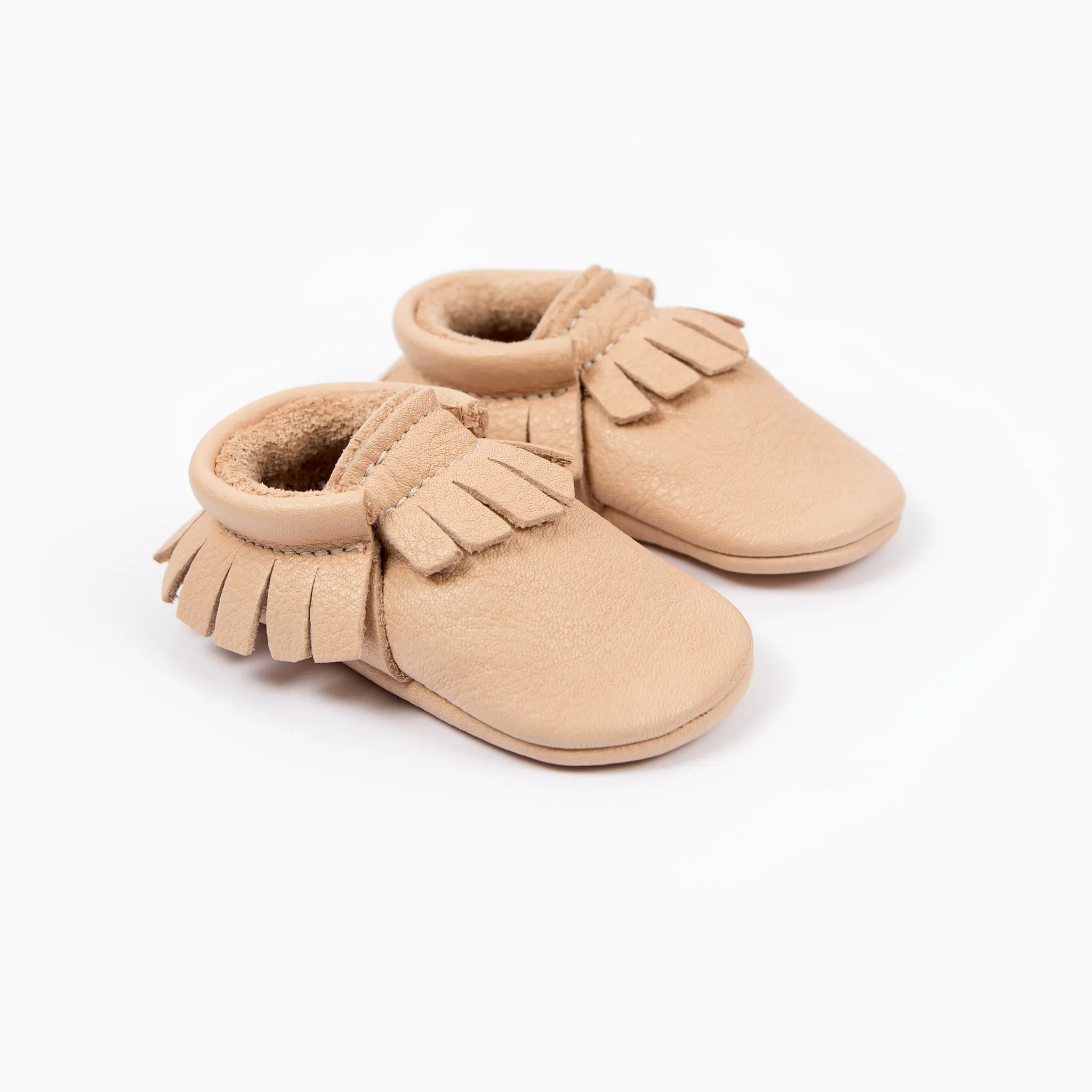 NATURAL MOCCASINS