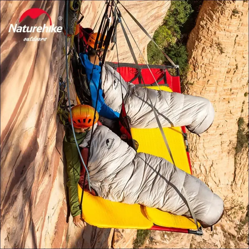 Naturehike snowbird 7 2 down ultralight sleeping bag - 4 season mummy camping duck down -3 -7