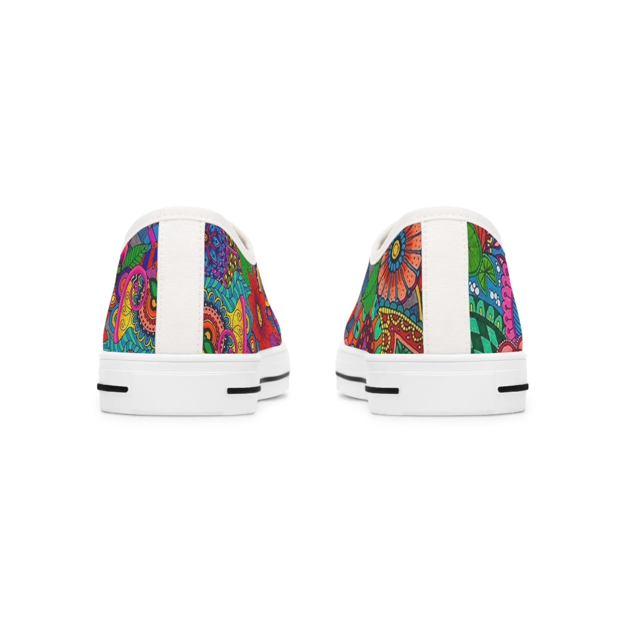 Nature's Canvas Boho Hippie Bright Shoes