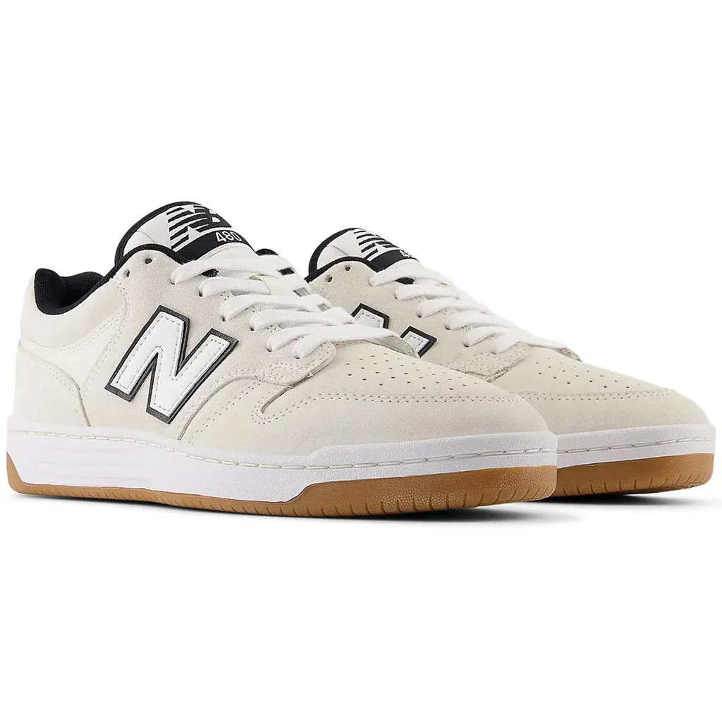 NEW BALANCE NUMERIC 480 - WHITE/BLACK