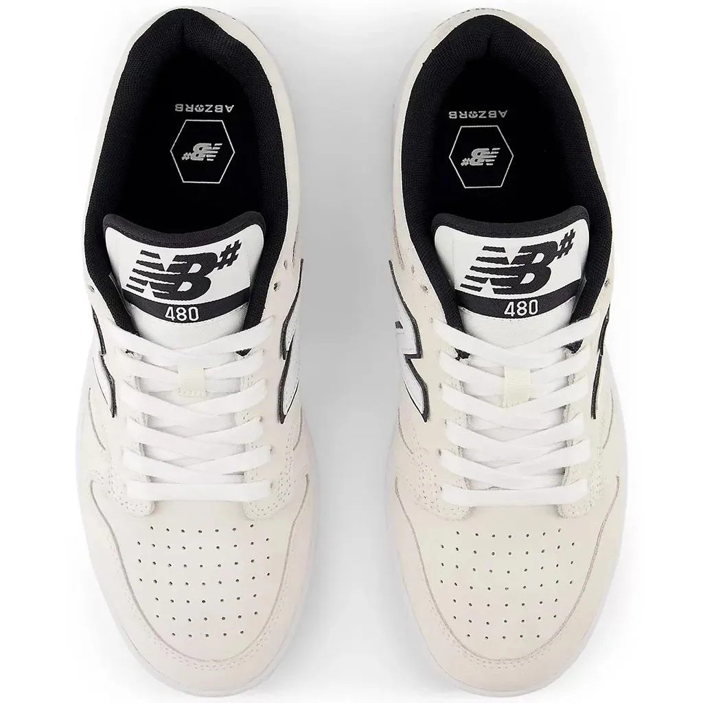 NEW BALANCE NUMERIC 480 - WHITE/BLACK